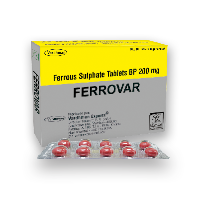 Sulfato Ferroso Anhidro Tabletas Recubiertas 100 Mg