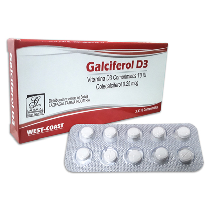 COLECALCIFEROL - VIT. D3